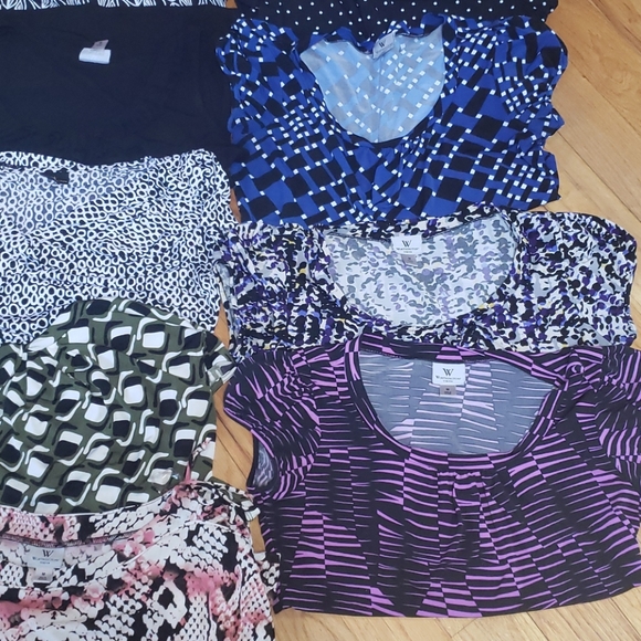 (16) Worthington Size Medium Dress Tops - Picture 5 of 5